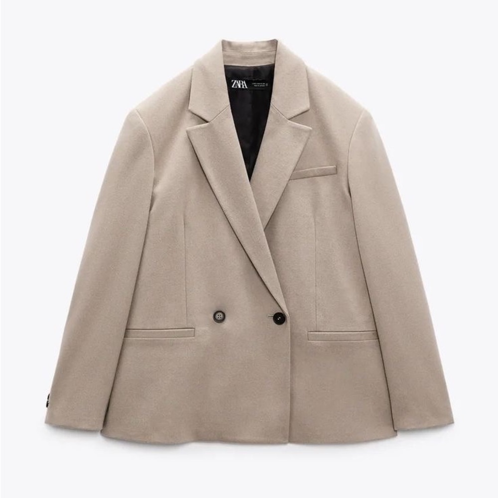 ZARA Double Breasted Blazer
